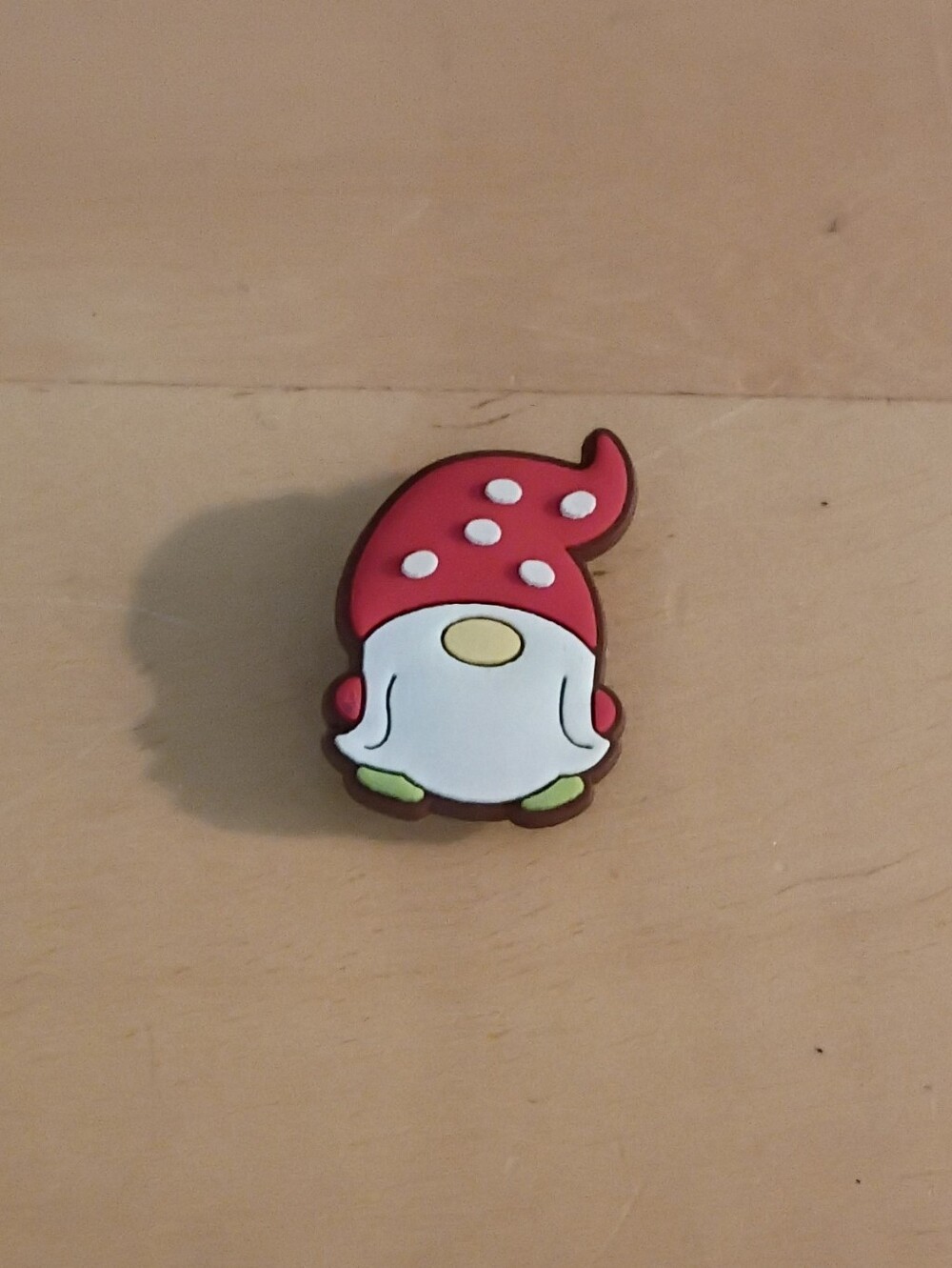 10 for $10 Jibbitz Croc Charms - Gnome Red Hat w/ Polka Dots - New Shoe Charms